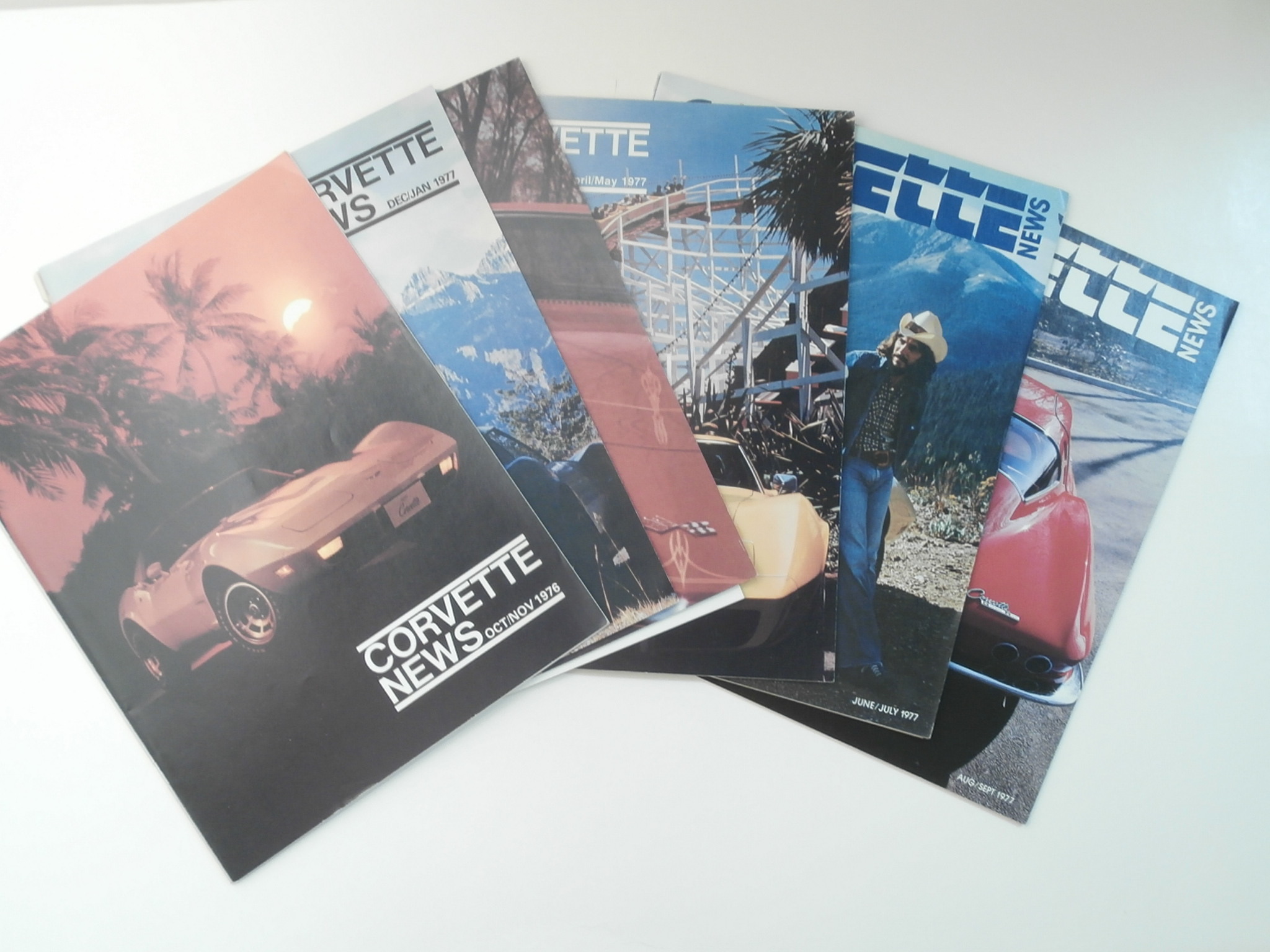 Corvette News Magazine Volume 20 Six Issues